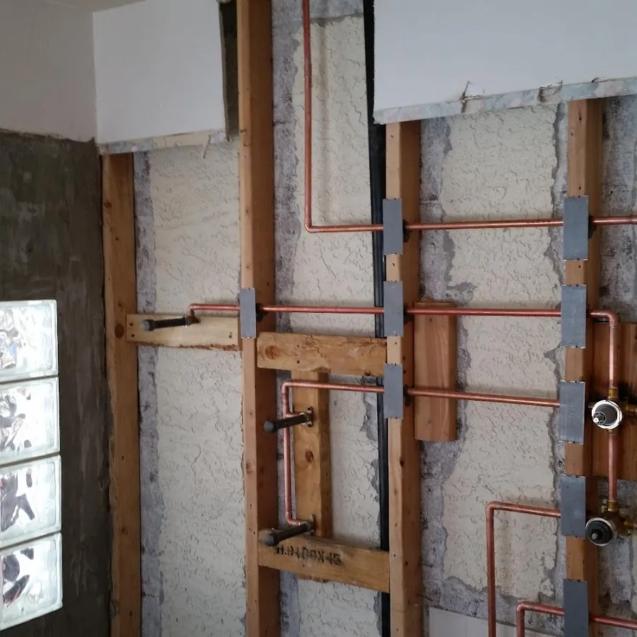 Copper pipe installation for Burst Pipe Repair in Joplin