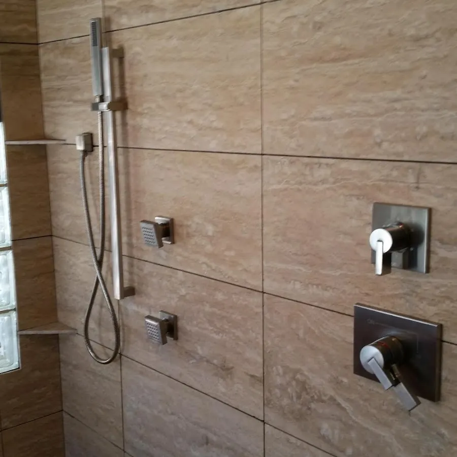 Shower fixture installation for Frozen Pipe Repair in Joplin